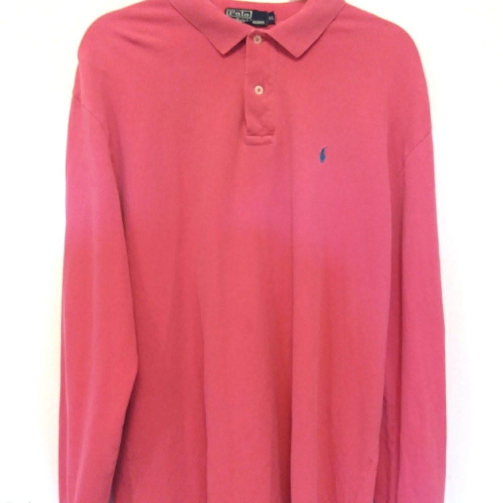 Long Sleeve Ralph Lauren Polo, mens xl